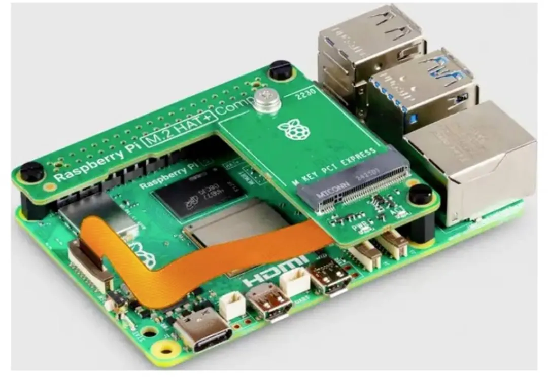 Raspberry Pi M.2 HAT+ Uitbreidingsprintplaat SC1771