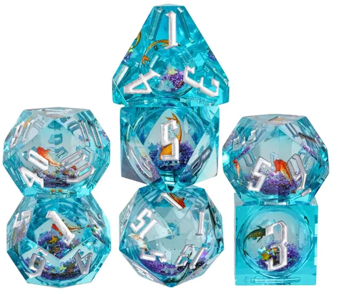 Lapi Toys D&D Resin Blauwe Vis Dozen