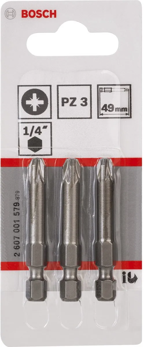 Bosch PZ 3 Bit Extra-hard 49mm