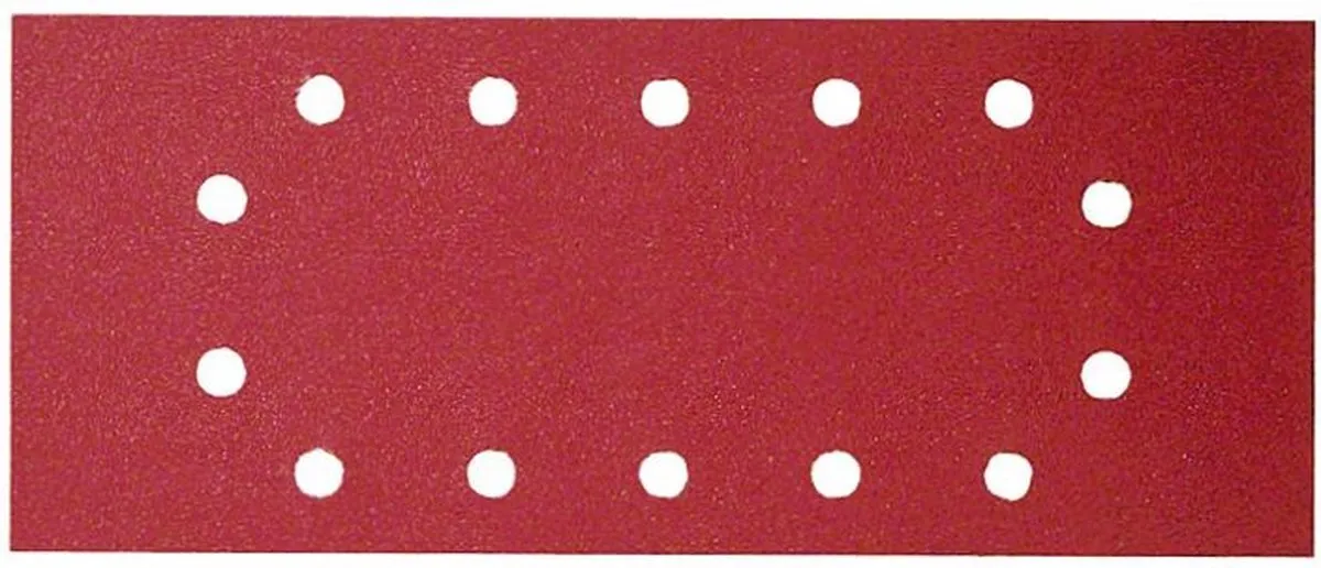 Bosch Schuurbladset 10-delig 115x280mm - 80 Korrel
