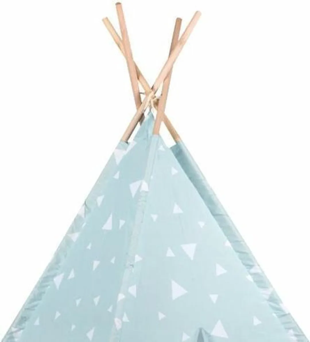 Eddy Toys Tipi Tent Mini Speelhuisje E15004 - Blauw & Wit