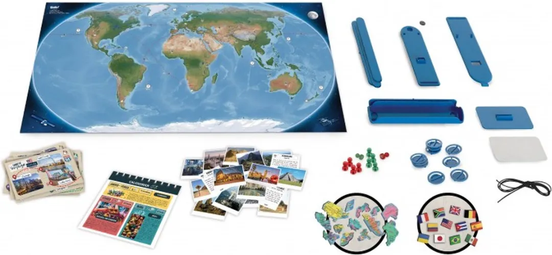 Buki France Magnetische Wereldkaart 7346NL