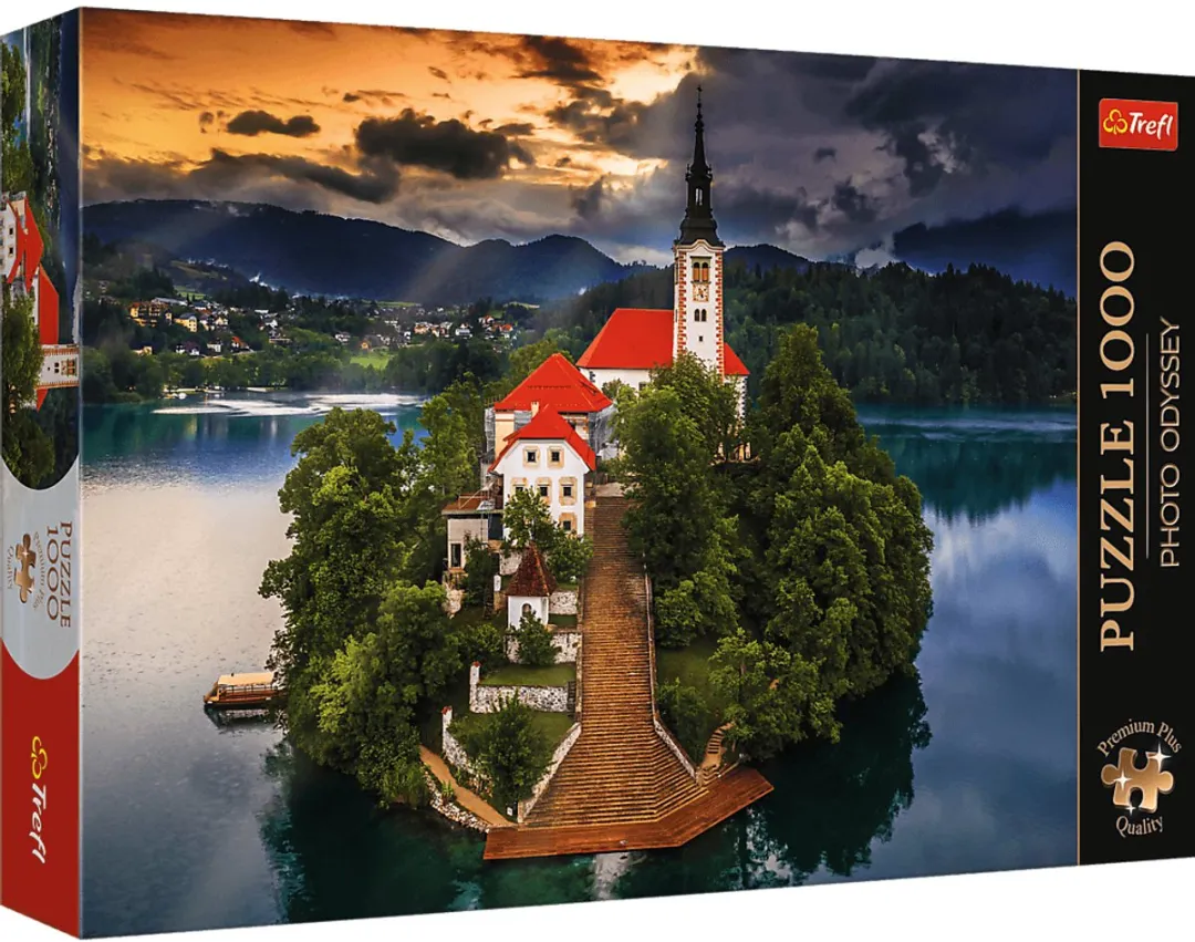 Trefl Premium Plus Legpuzzel 1000 Stuks Lake Bled