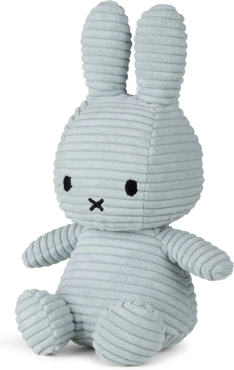 Bon Ton Toys Nijntje ECO Corduroy Pop - Lichtblauw 23cm