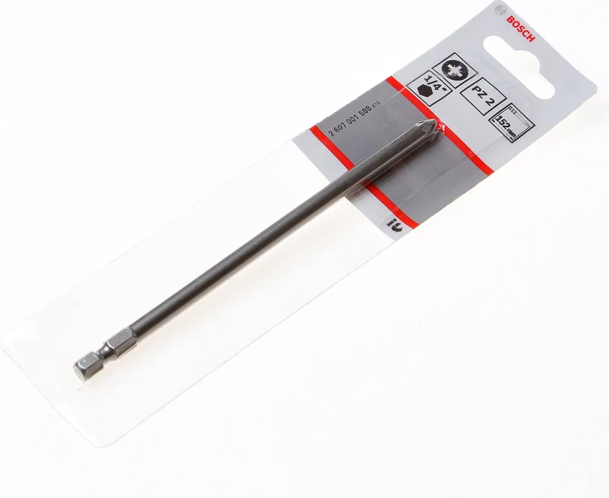 Bosch PZ 2 Bit Extra-hard 152mm - 1 Stuk