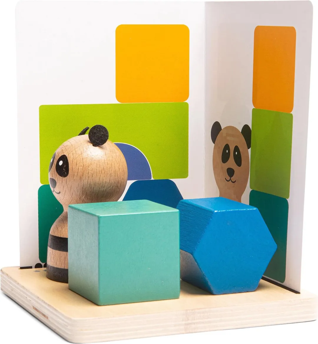 BS Toys Panda's Puzzel 20-delig