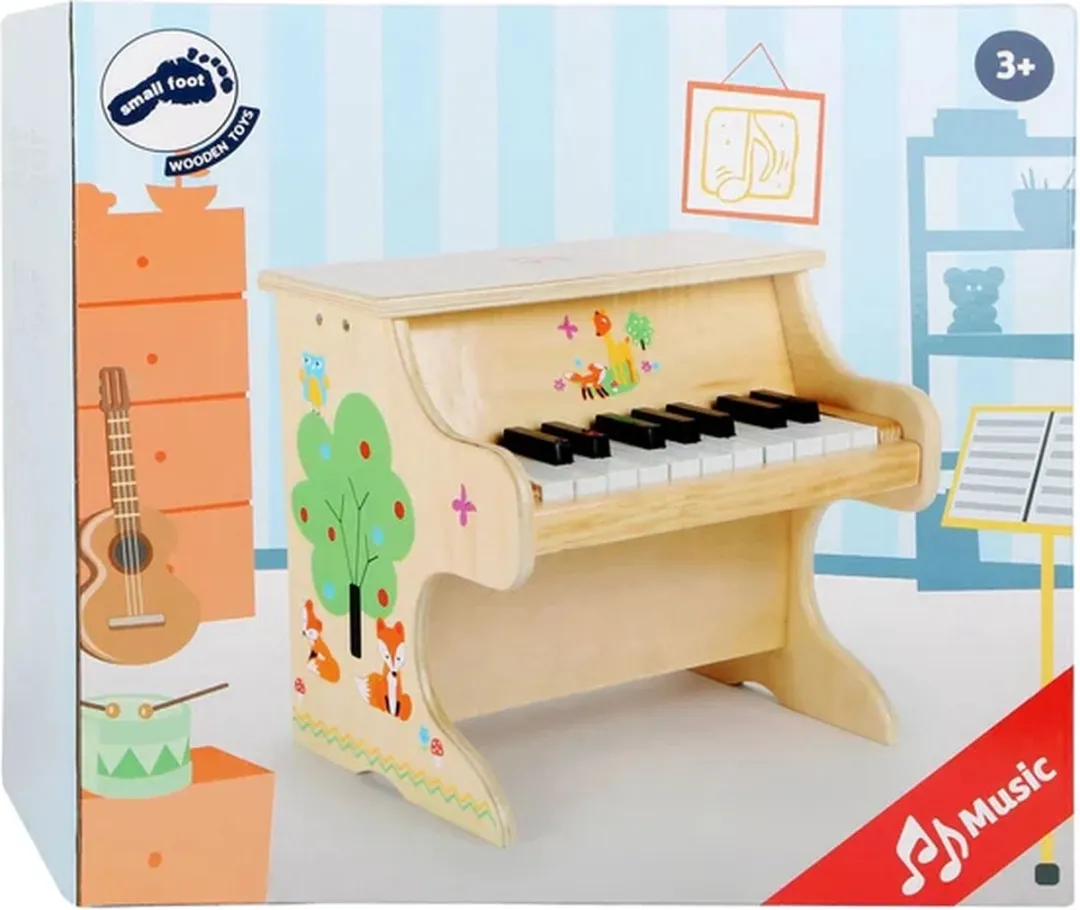 Small Foot Houten Piano Kleine Vos - Multi