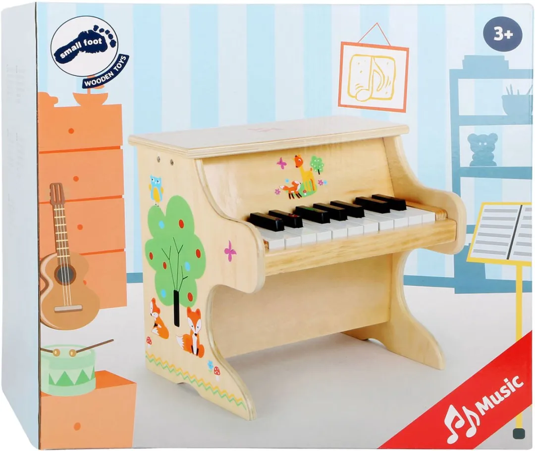 Small Foot Houten Piano Kleine Vos - Multi