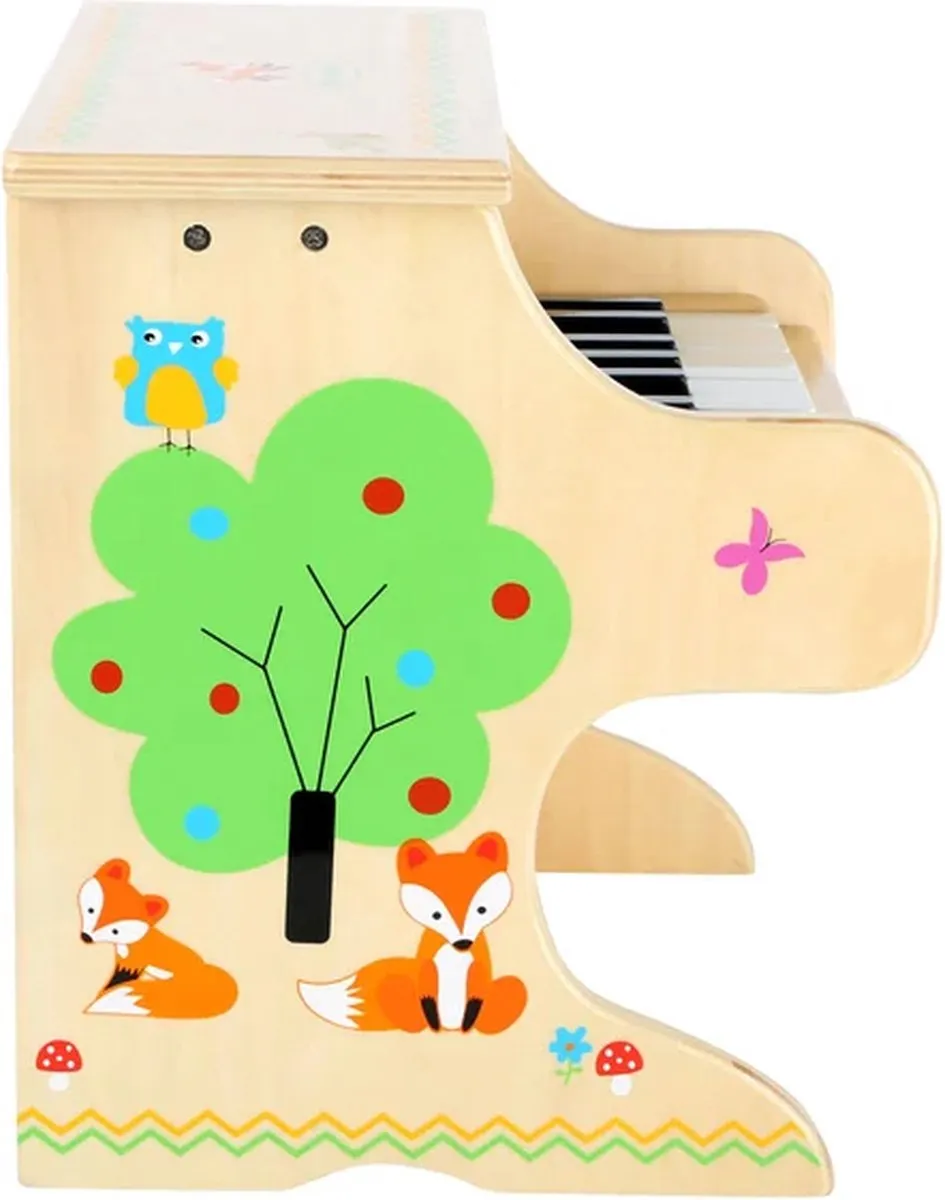 Small Foot Houten Piano Kleine Vos - Multi