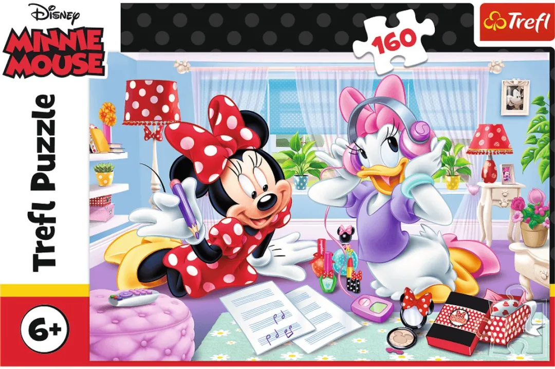 Trefl Minnie Mouse Legpuzzel 160 Stuks - Multicolor
