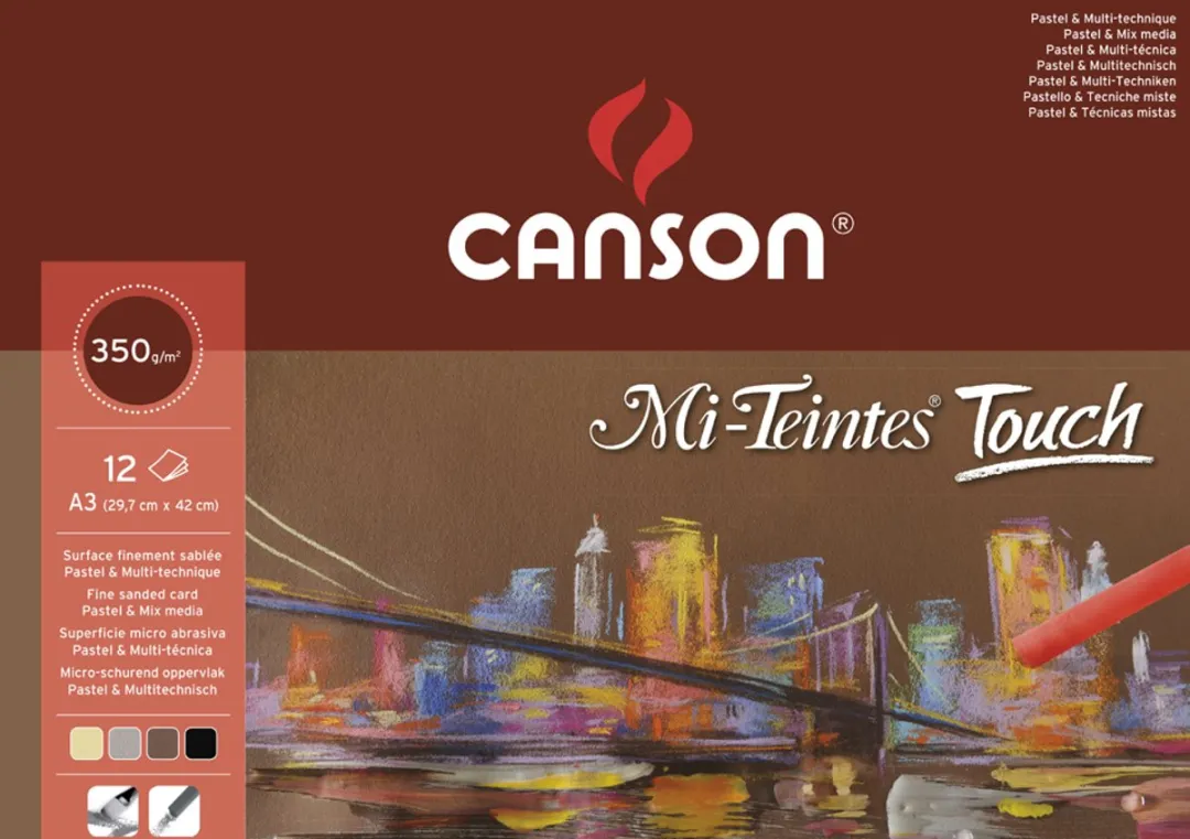 Canson Mi-Teintes Touch Tekenpapierblok 297x420mm