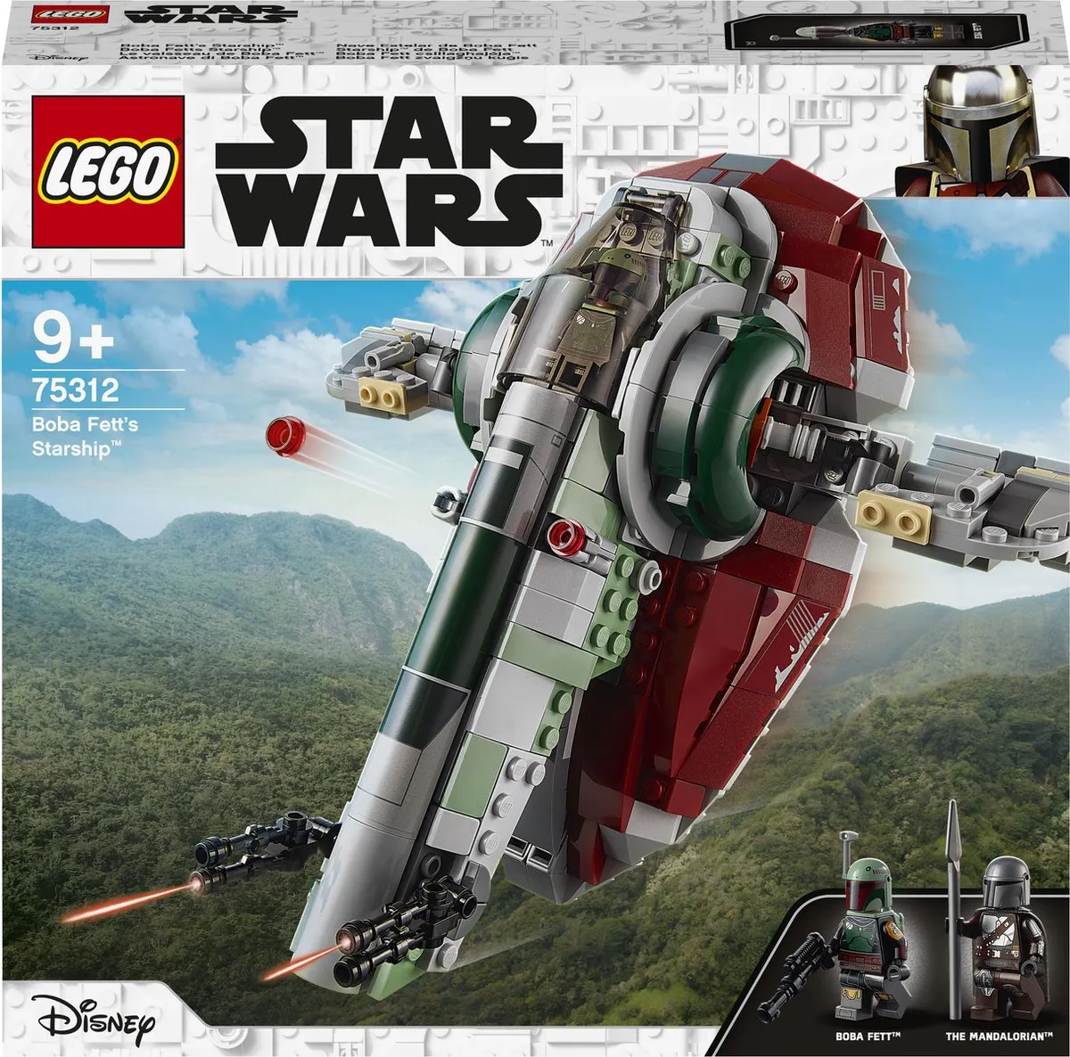 LEGO Star Wars Boba Fett’s Sterrenschip 75312
