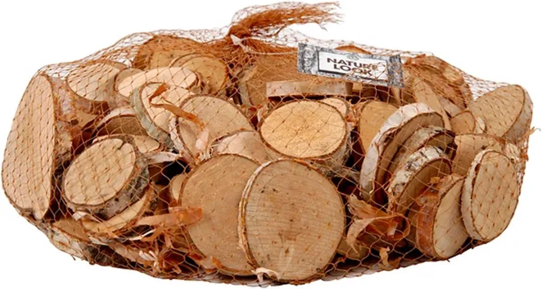 Creativ Company Creotime Hout Mix 25-45mm - 120 Stuks - Blank