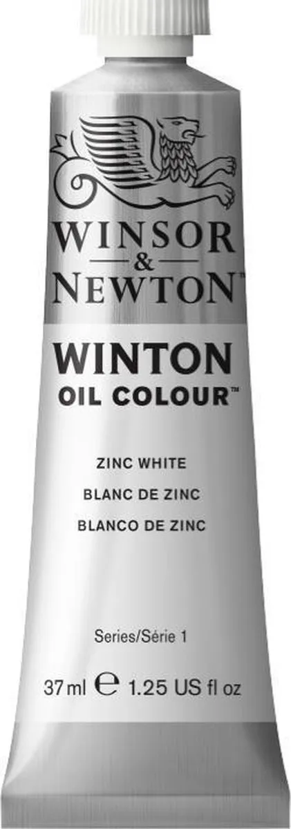 Winsor & Newton Winton Olieverf Zink Wit 37ml