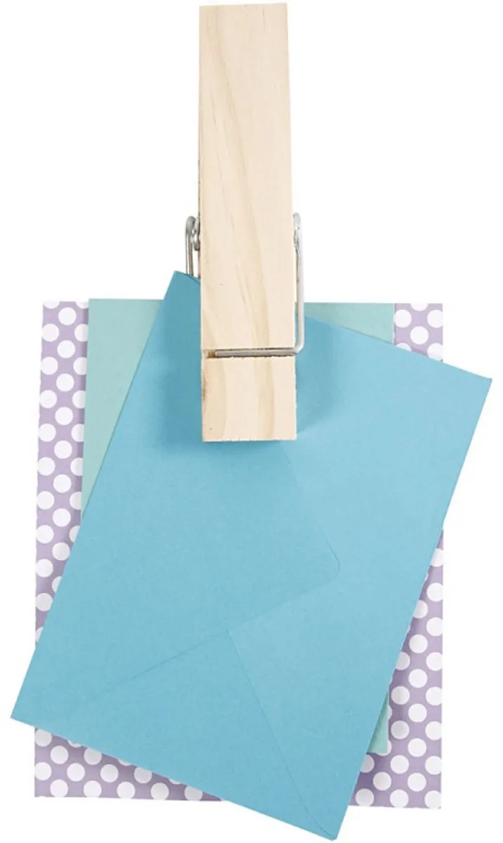 Creativ Company Grote Wasknijper 15cm - Beige