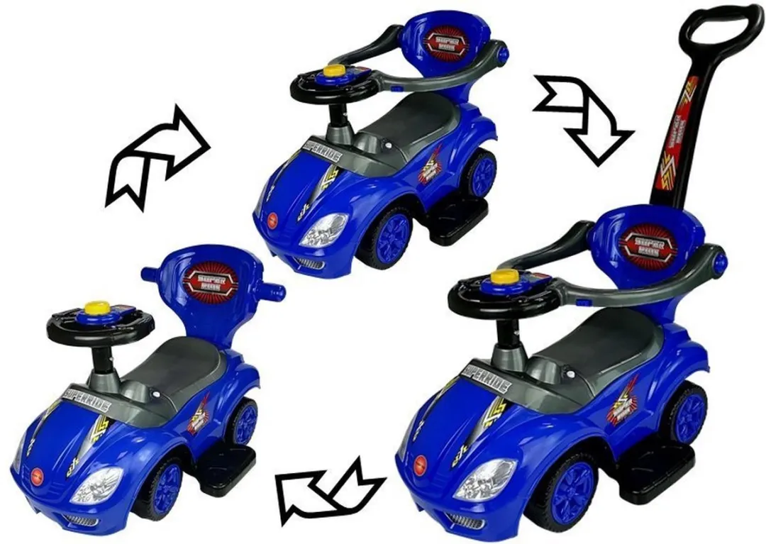 Lean Toys Mega Car 3-in-1 Loopauto