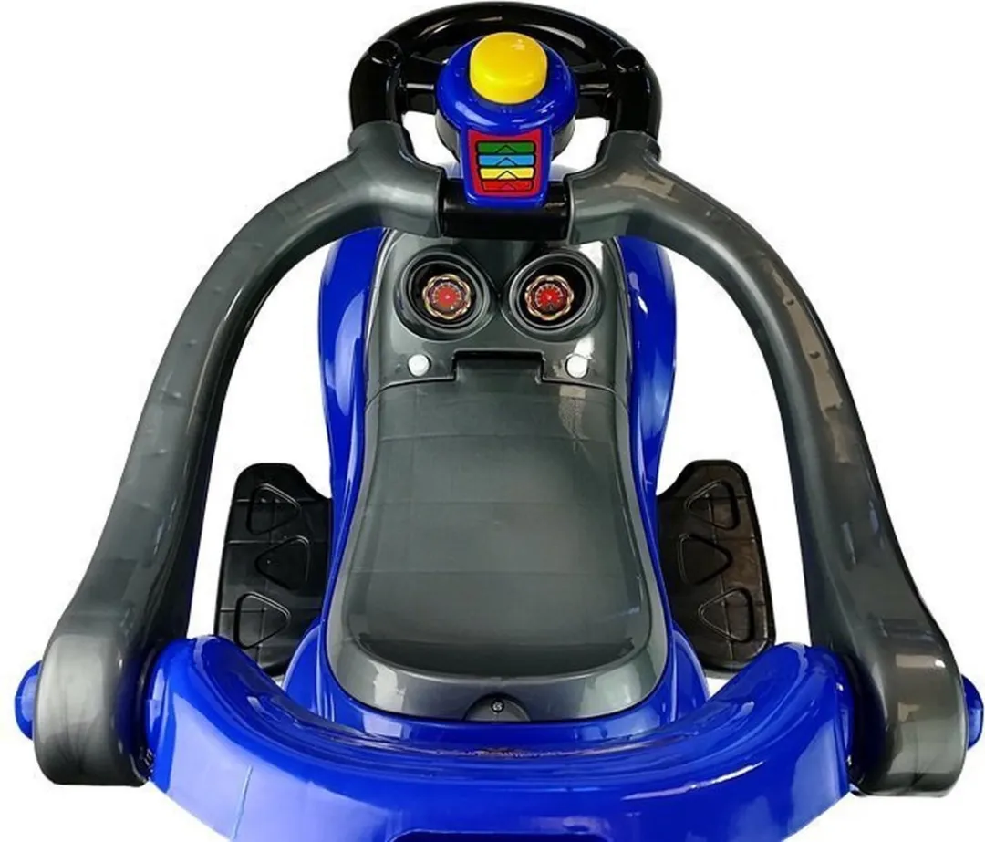 Lean Toys Mega Car 3-in-1 Loopauto - Blauw