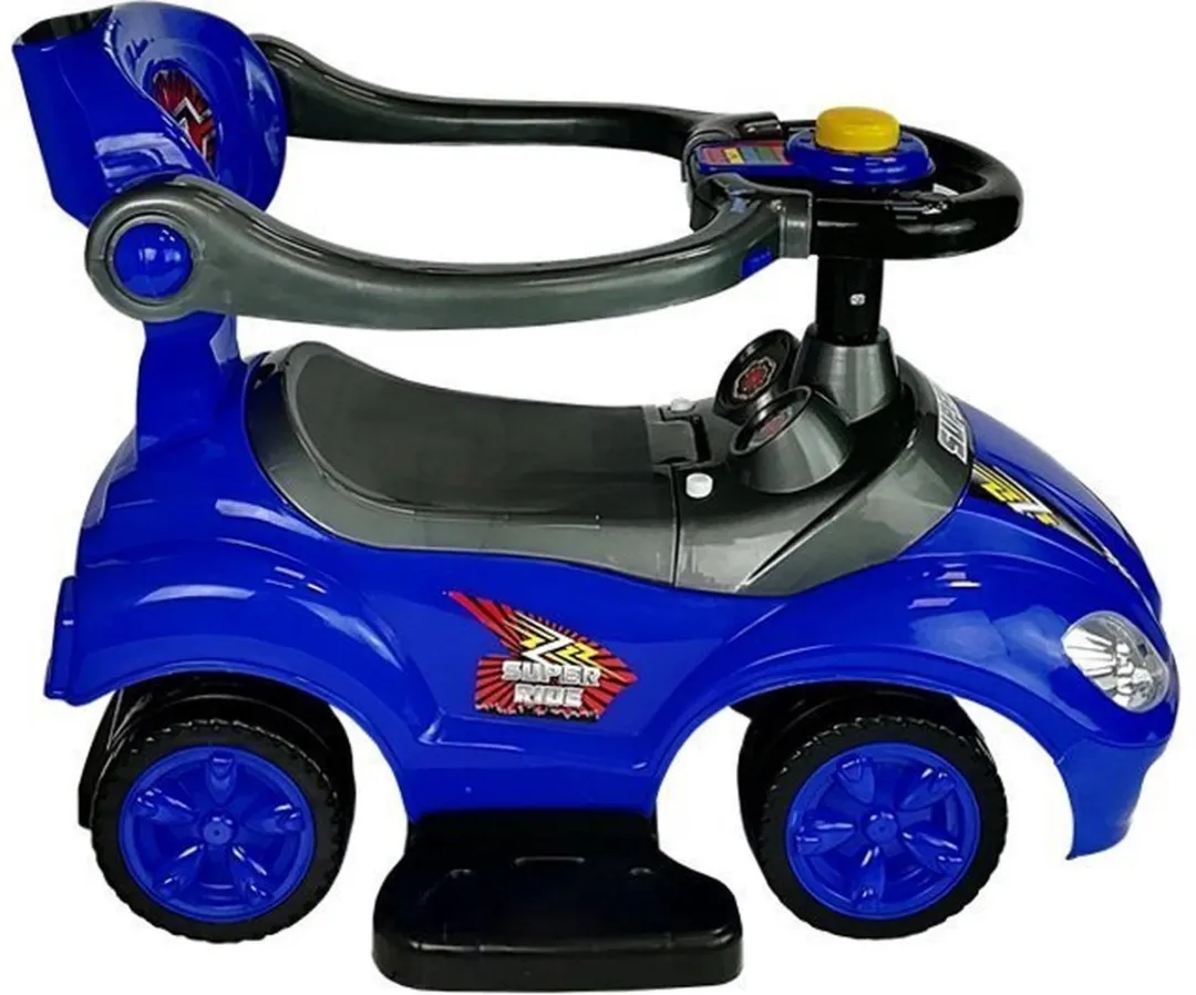 Lean Toys Mega Car 3-in-1 Loopauto - Blauw