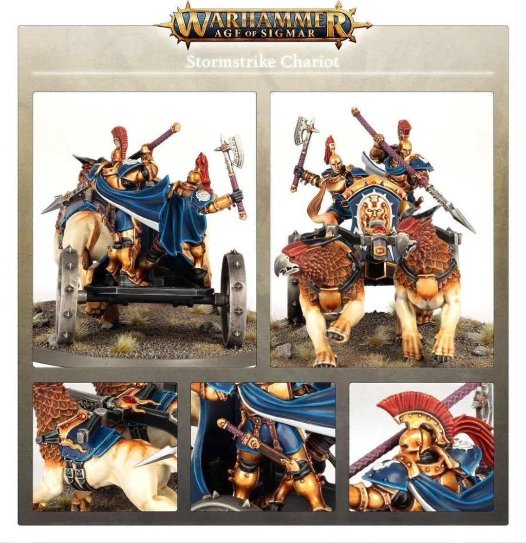 Games Workshop Stormcast Eternals Stormstrike Chariot - 32 Onderdelen