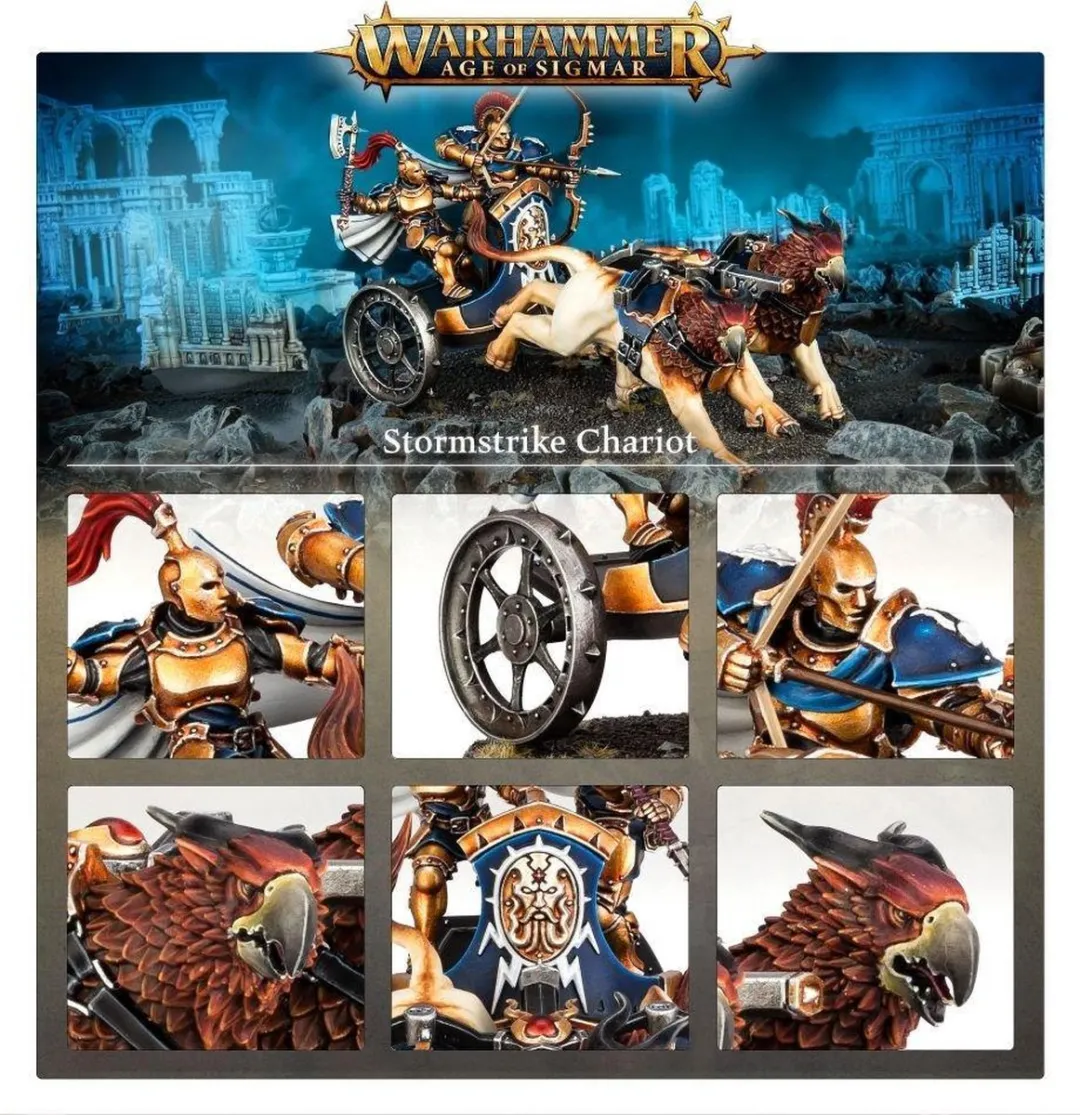 Games Workshop Stormcast Eternals Stormstrike Chariot - 32 Onderdelen
