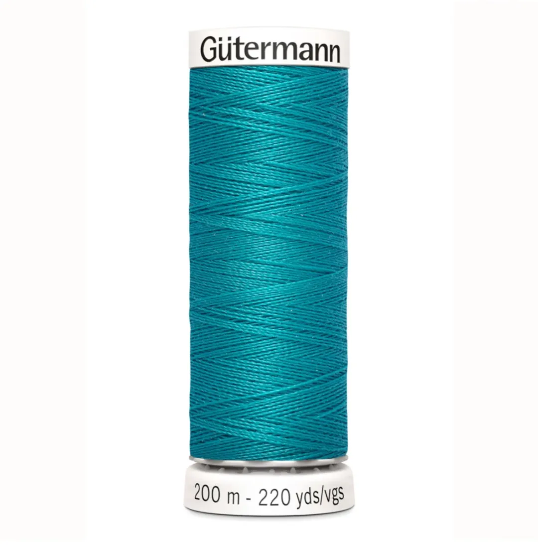 Gutermann Polyester Naaigaren 200m - Blauw - afbeelding 6 van 6