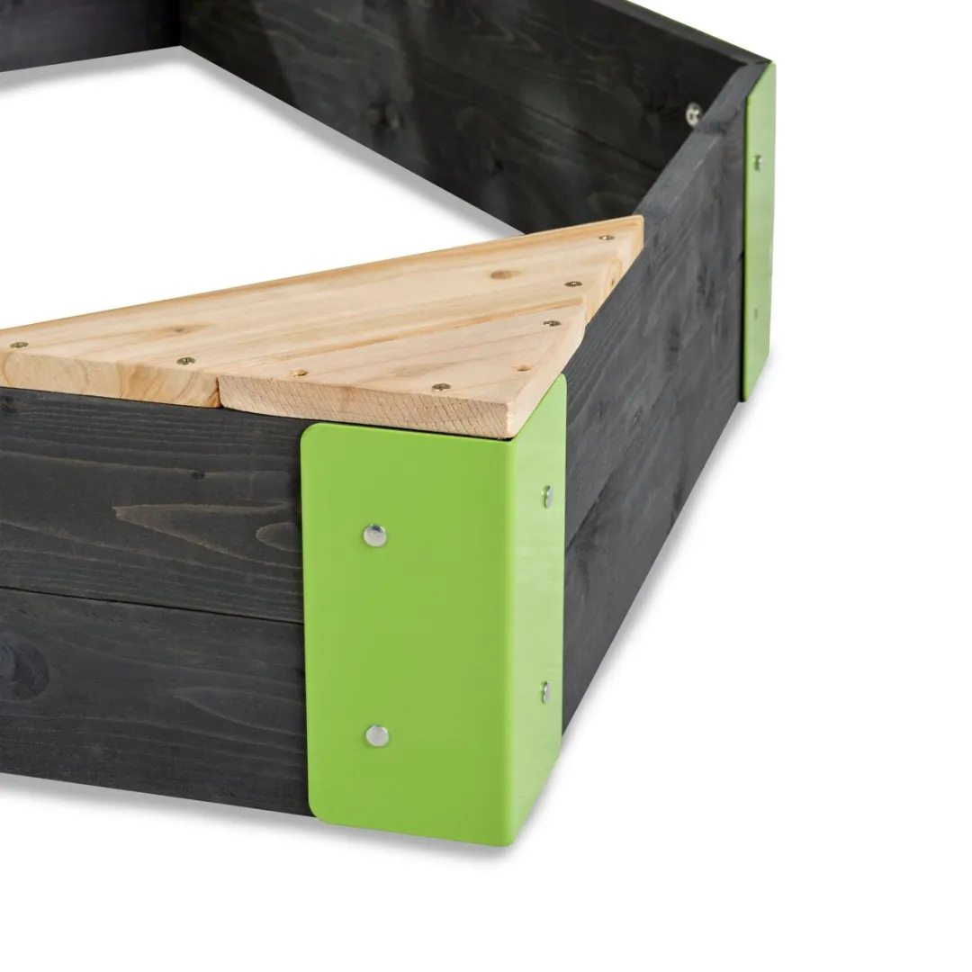 EXIT Toys Houten Zandbakboot 190x90cm - Grijs