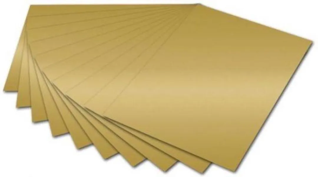 Folia Tekenpapier Goud Glanzend 50x70cm 130g