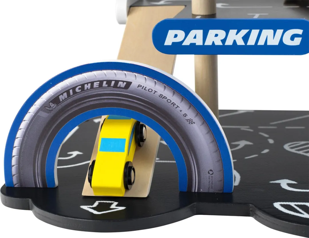 Klein Toys Michelin Servicestation met Auto TK3404 - Bouwset
