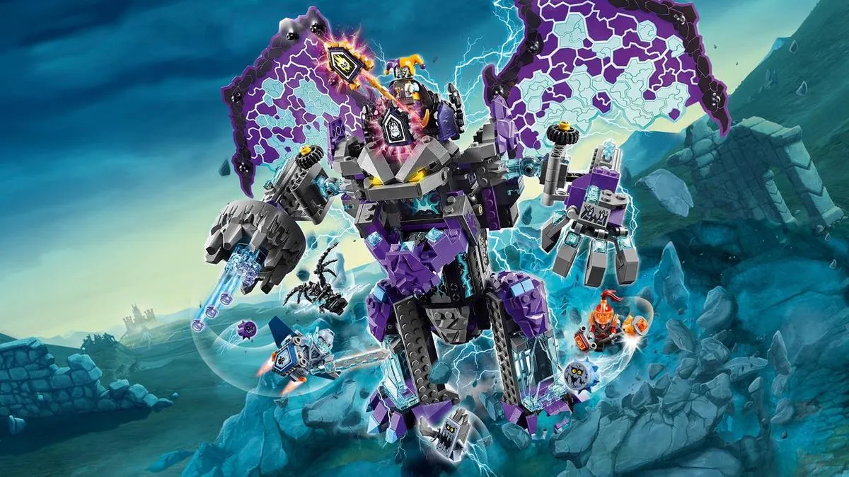 LEGO NEXO KNIGHTS De Stenen Kolos 70356 - 785 Stukken - 4 Minifiguren