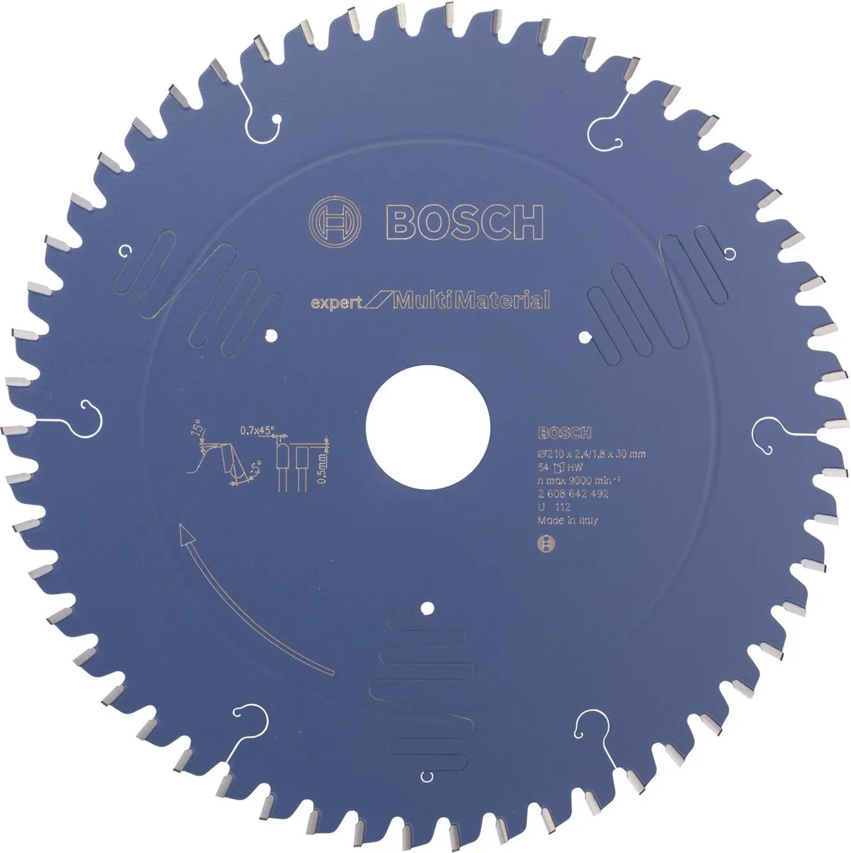Bosch Expert for Multi Material Cirkelzaagblad 210mm