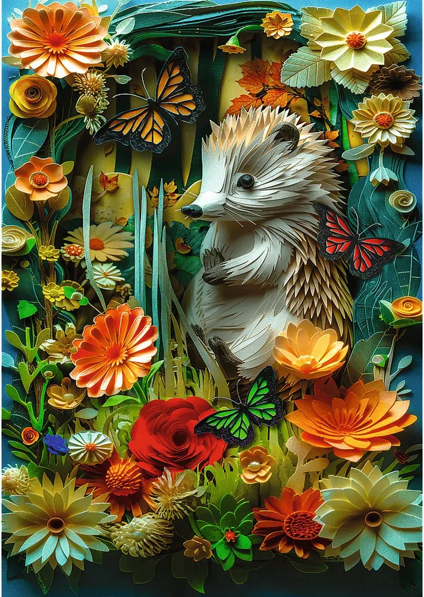 Trefl Legpuzzel Hedgehog 1000 Stuks - Multicolor
