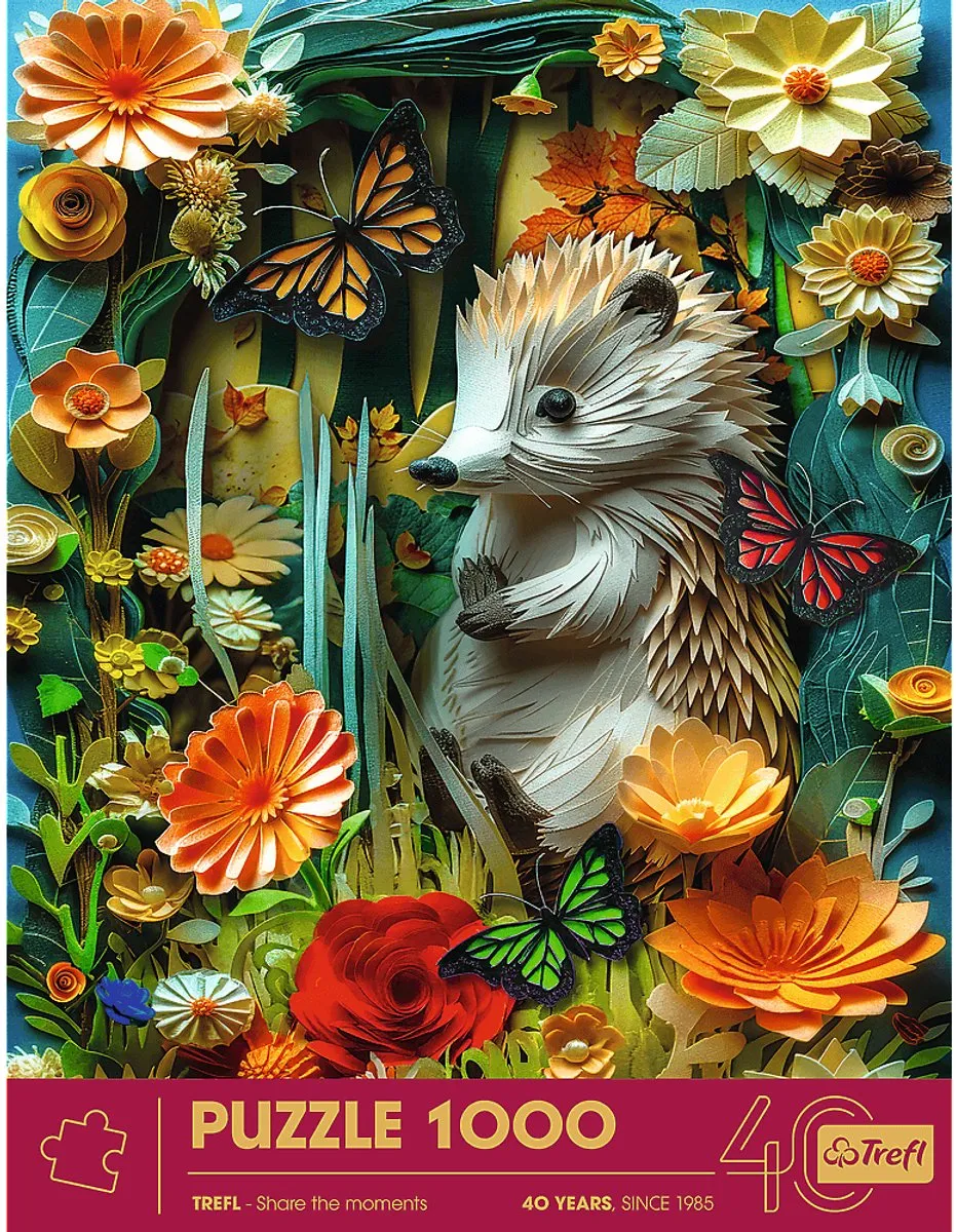 Trefl Legpuzzel Hedgehog 1000 Stuks - Multicolor