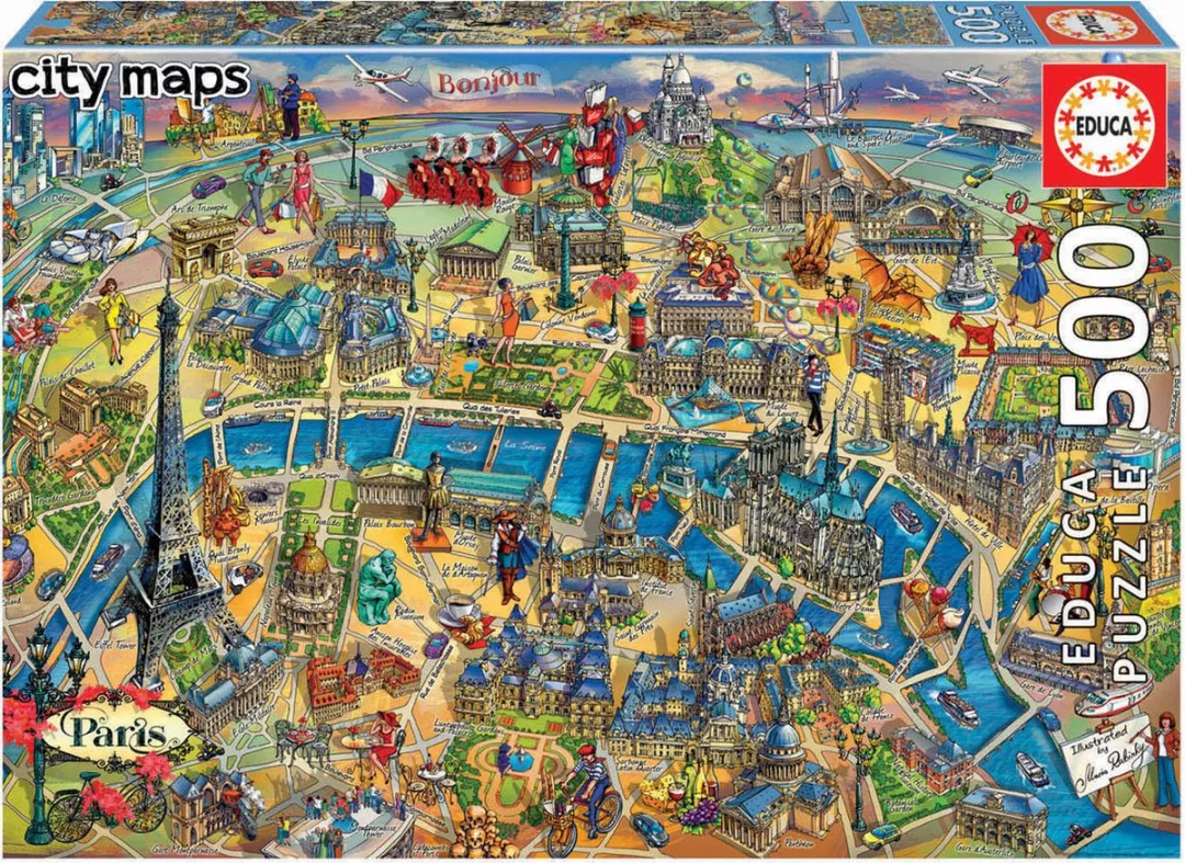 Educa Parijs 500 Puzzel