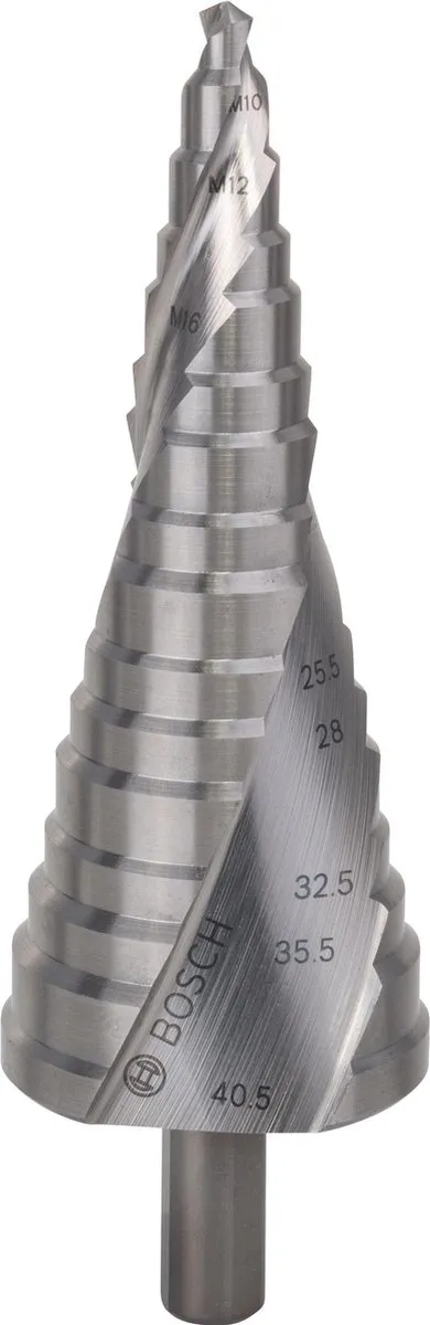 Bosch HSS Trappenboor M10-M40 6mm