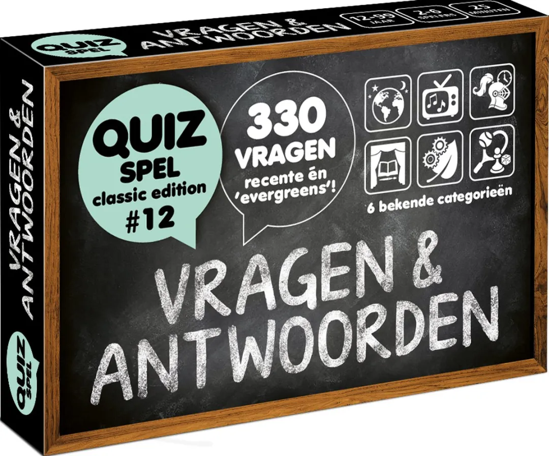Vragen & Antwoorden #12 Trivia Kaartspel