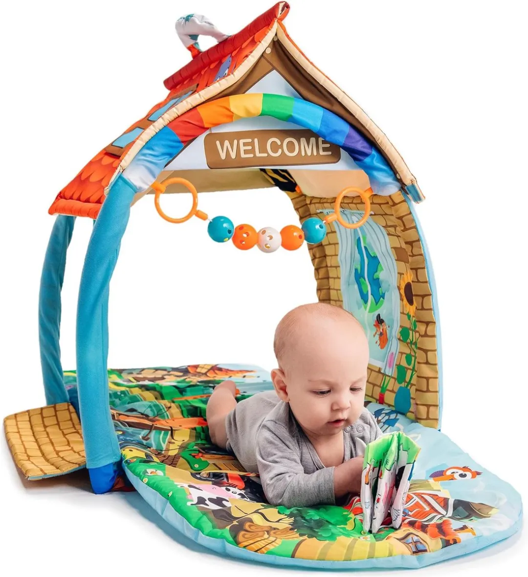 Lionelo Agnes Plus Speelkleed 2in1 - Multicolor