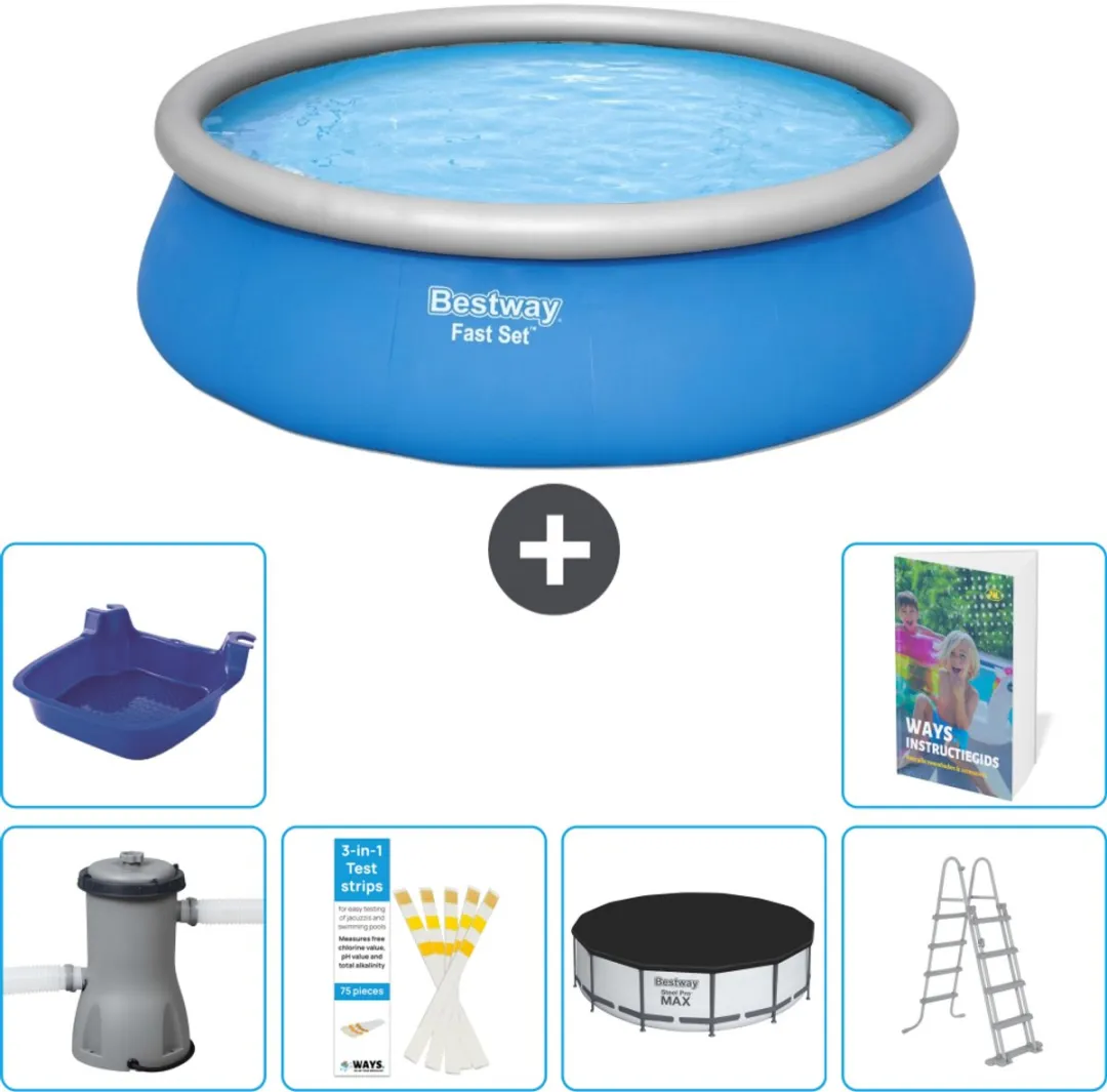 Bestway Fast Set Rond Zwembad 457x122cm