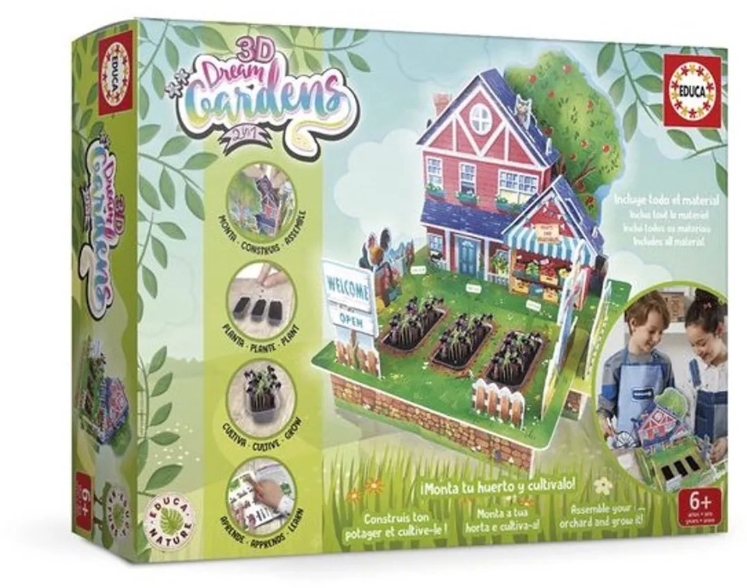 Educa Dream Gardens 2in1 3D Puzzel
