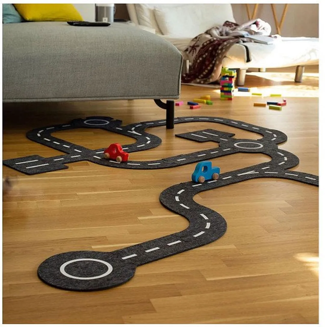 Goki Car Racetrack - 30 Onderdelen Multicolor