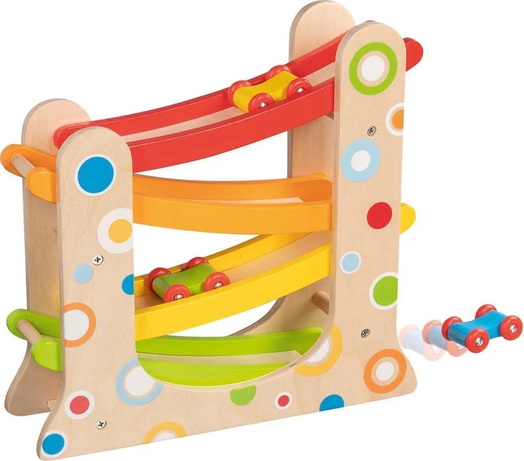 Goki Car Racetrack - 30 Onderdelen Multicolor