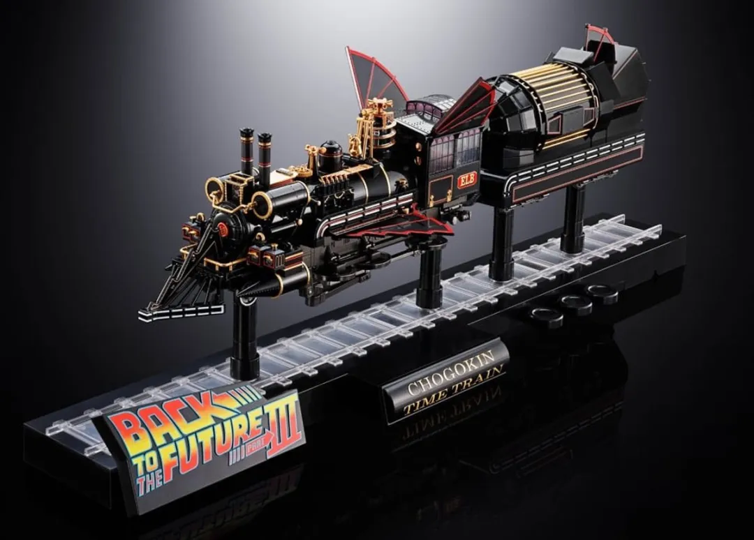 Bandai Tamashii Nations Back To The Future Chogokin Time Train - 52 cm