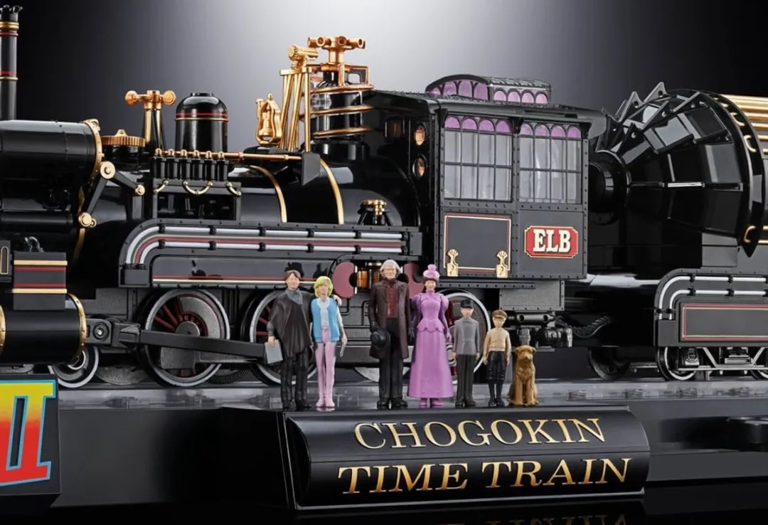 Bandai Tamashii Nations Back To The Future Chogokin Time Train - 52 cm
