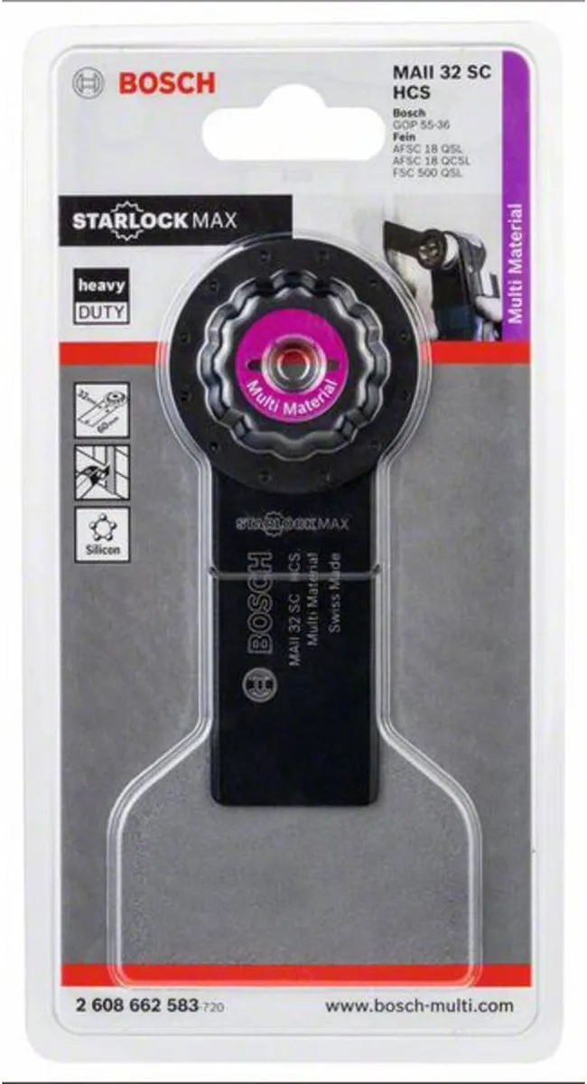 Bosch OMT AC MAII 32 SC Multitoolmesje - Oscillerend