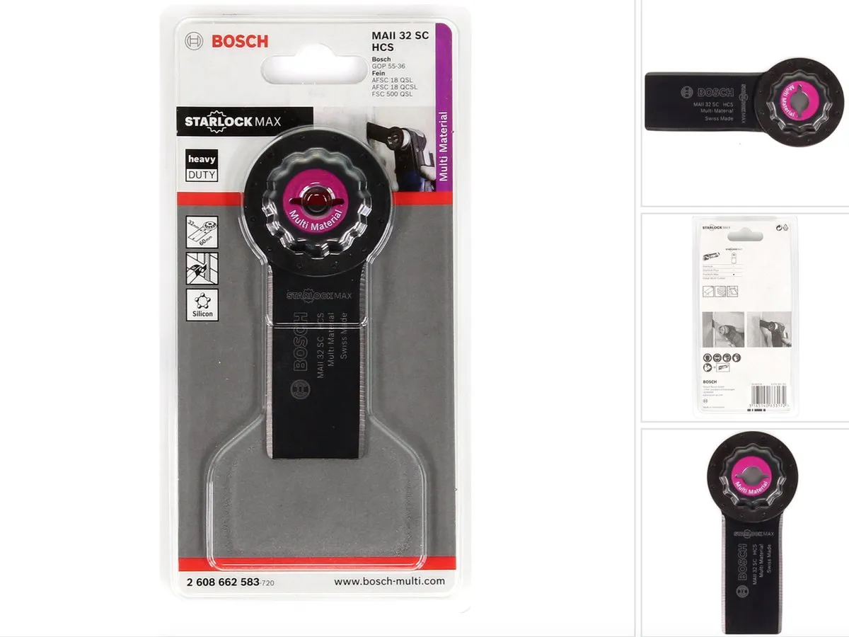 Bosch OMT AC MAII 32 SC Multitoolmesje