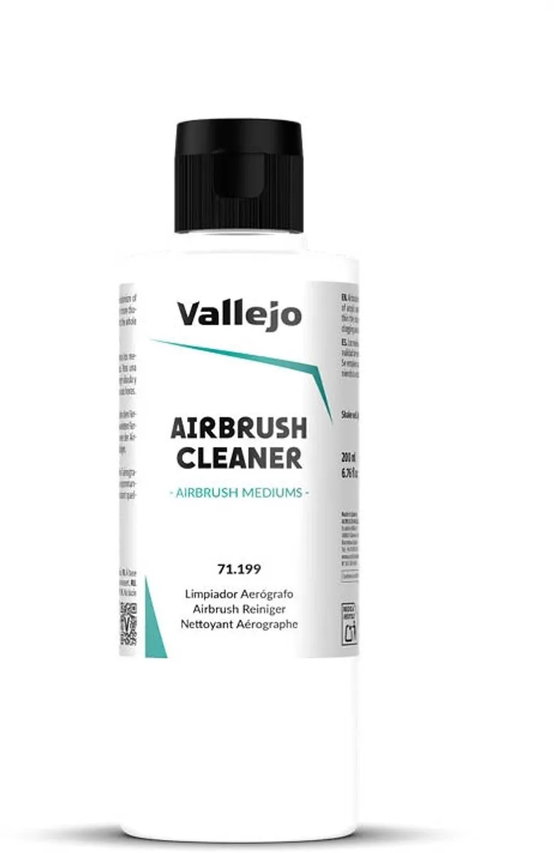 Vallejo 71199 Airbrush Cleaner 200ml - Multi
