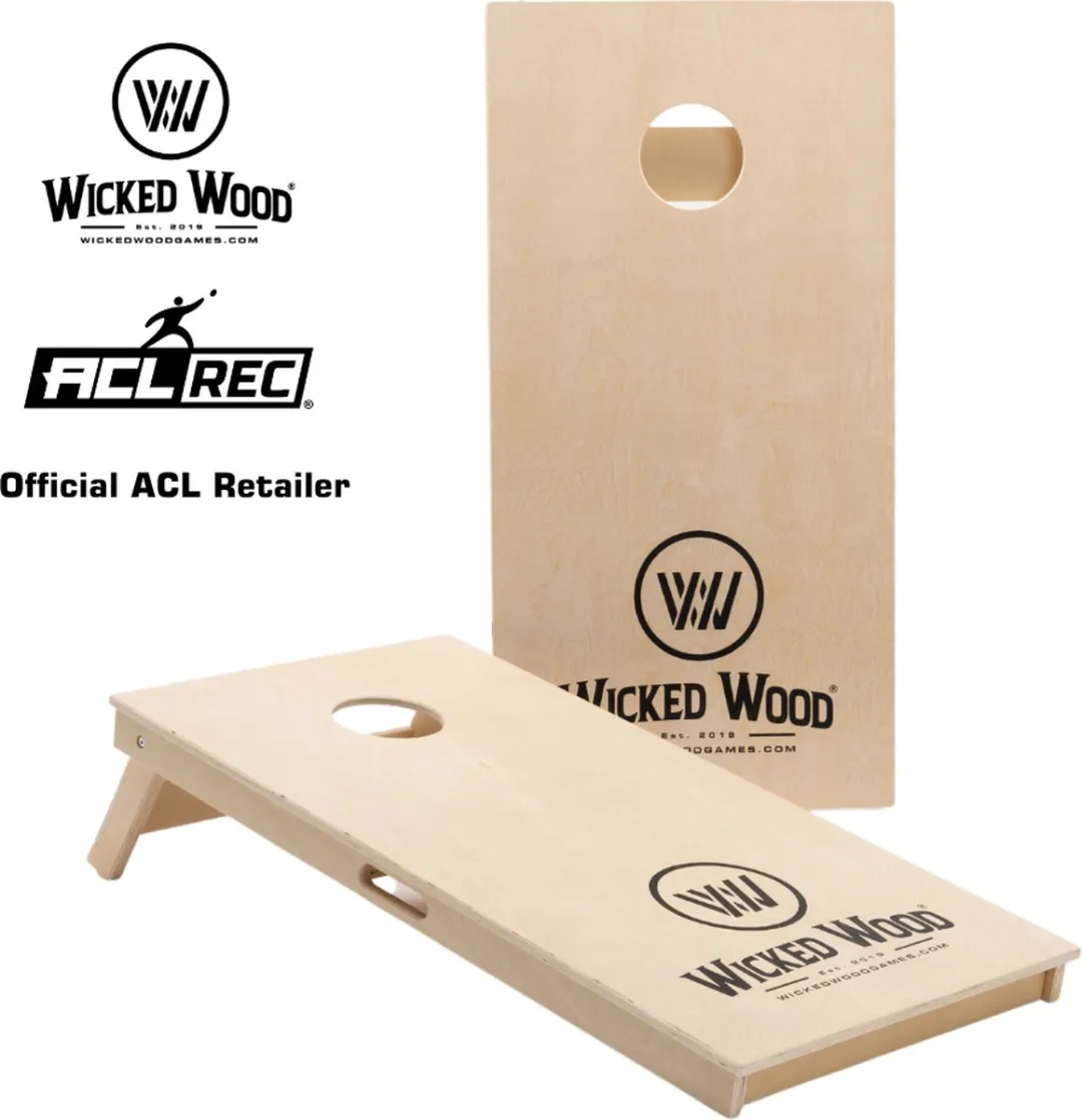 Wicked Wood Cornhole Set ACL Comp