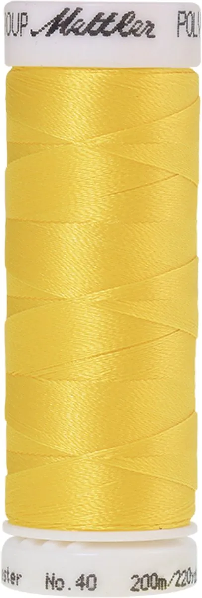 Amann Mettler Polysheen Borduurgaren Geel 200m