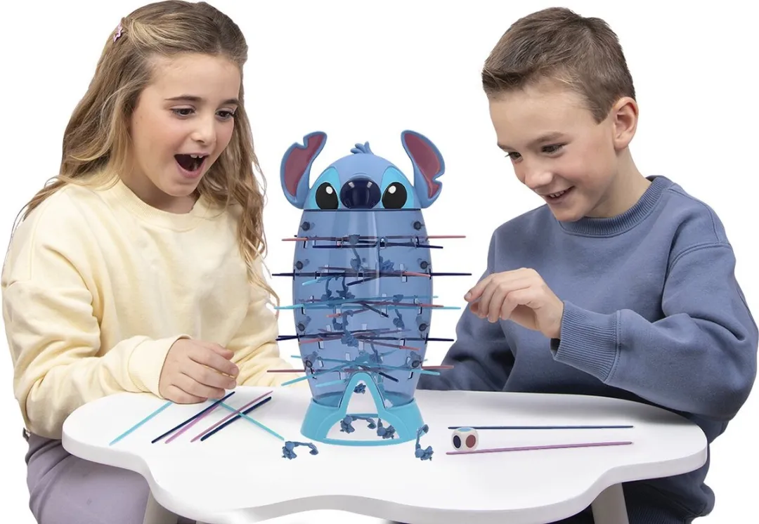 Disney Stitch Stitch Drop Spel - 4 Spelers