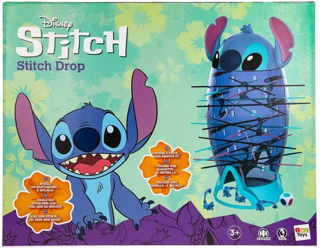 Disney Stitch Stitch Drop Spel - 4 Spelers