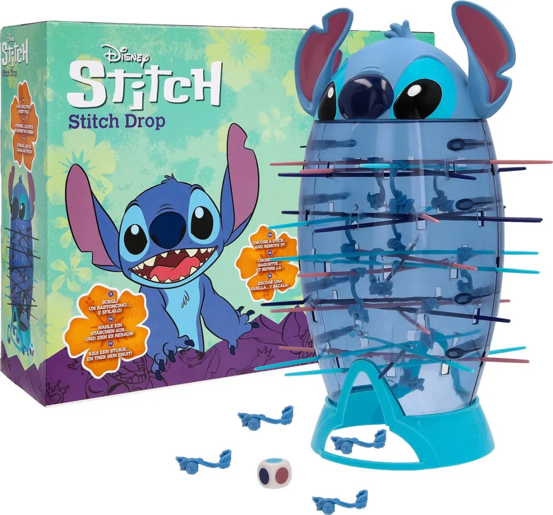 Disney Stitch Stitch Drop Spel - 4 Spelers